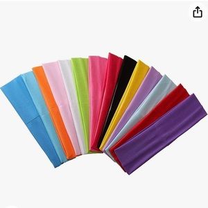 Colorful 14 Piece Headband, school, sports, hair hairband